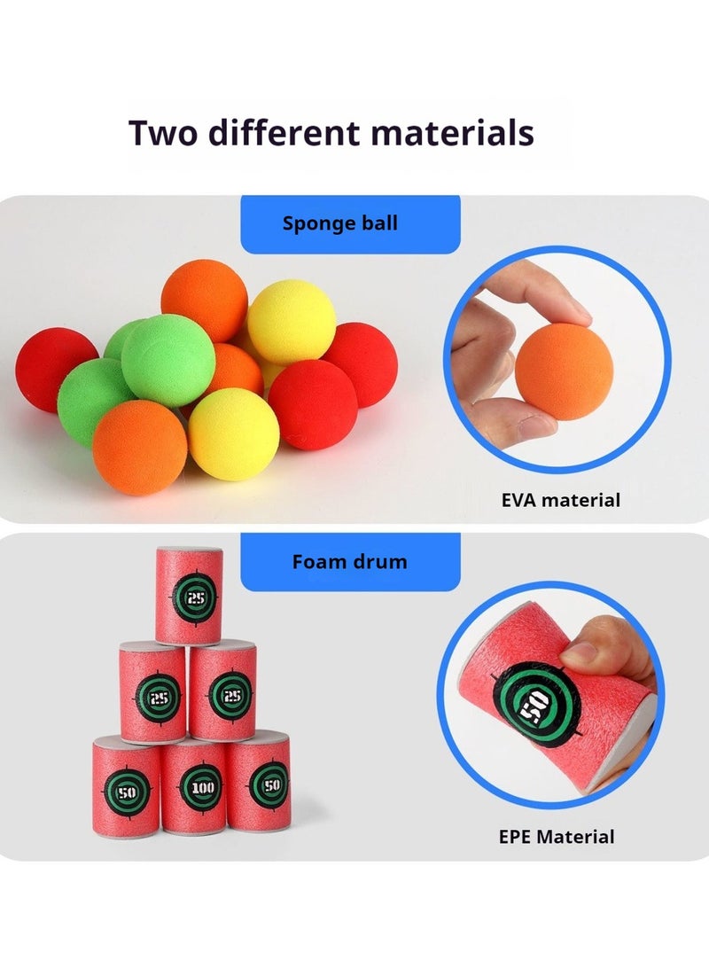 Soft Bullet Target Shooting Toy – Safe Outdoor Sports Game for Kids, Educational Practice Set with Foam Darts, Fun Learning Gift for Boys & Girls Ages 4–10 in UAE - Image 3