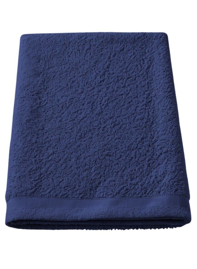 Aten Homeware ATEN Homeware 1 Piece Luxury Egyptian Cotton Hand Towel - 1 Ultra Soft Towel 50 x 90 cm - Highly Absorbent, Quick Dry Towel, Suitable for Kids and Adults (Navy) - Image 1