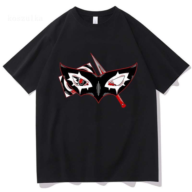 Genshin Impact Arlecchino Print T-Shirts Short Sleeve Men/Women - Image 1