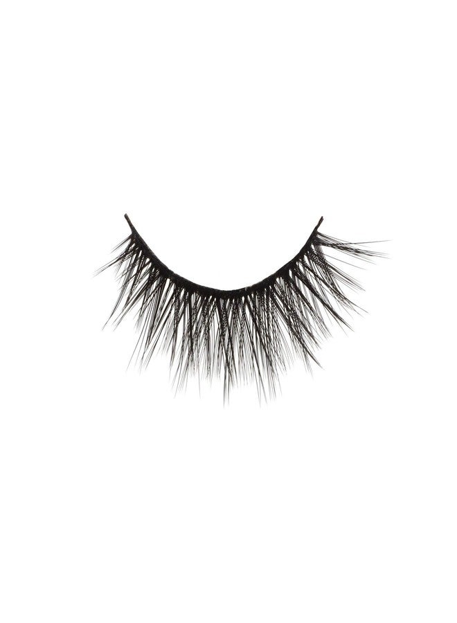 Amorus 3D Hand made Faux Mink Black Lashes #28 Nature fluffy light Reusable (12 PACK) - Image 2