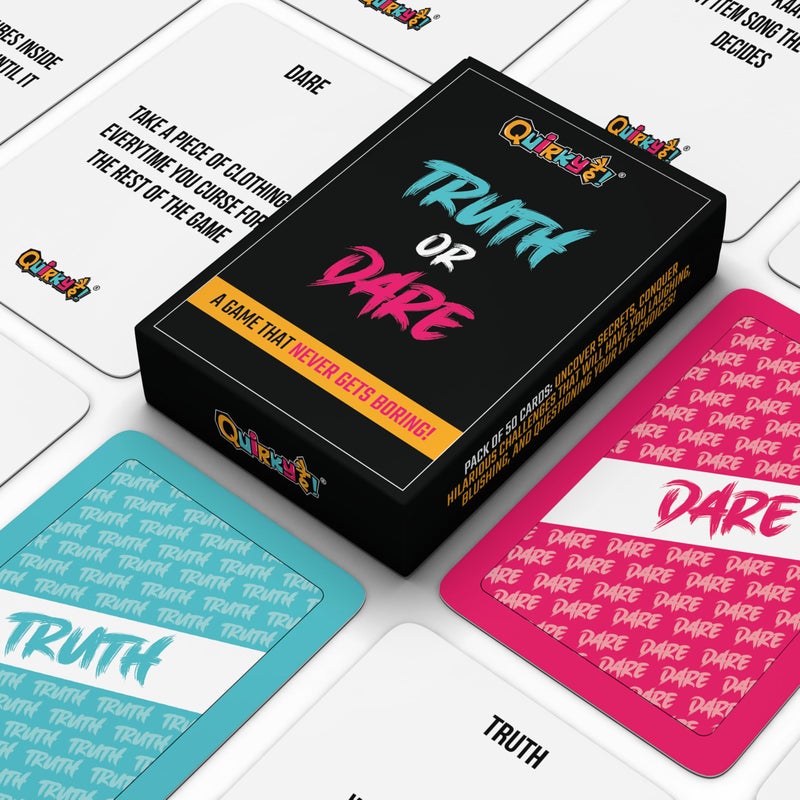 Gangaur Truth Or Dare & Word Censor Card Game Combo of 2 - Fun Party & Social Games for Adults - Perfect for Game Nights & Gatherings - Image 3