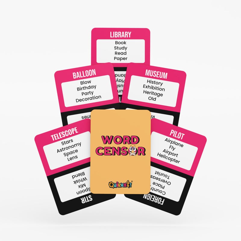 Gangaur Truth Or Dare & Word Censor Card Game Combo of 2 - Fun Party & Social Games for Adults - Perfect for Game Nights & Gatherings - Image 4