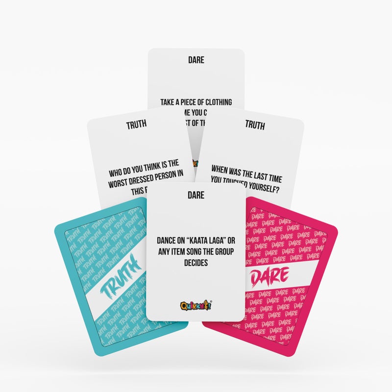 Gangaur Truth Or Dare & Word Censor Card Game Combo of 2 - Fun Party & Social Games for Adults - Perfect for Game Nights & Gatherings - Image 5
