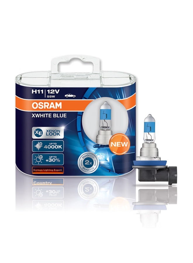 Osram Automotive Headlights, High Beam, Low Beam, Halogen Lamp, Bright White Blue H11 , 12v 55w - Image 5