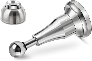 Gudui Door Stopper, Magnetic Door Stop, Hydraulic Shock Absorbent, Stainless Steel Heavy Duty Wall Mount Magnet Door - Image 1