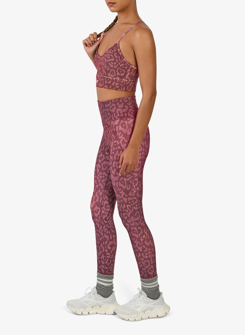 Reebok Id Train Printed Tri-Back Bra - Image 4