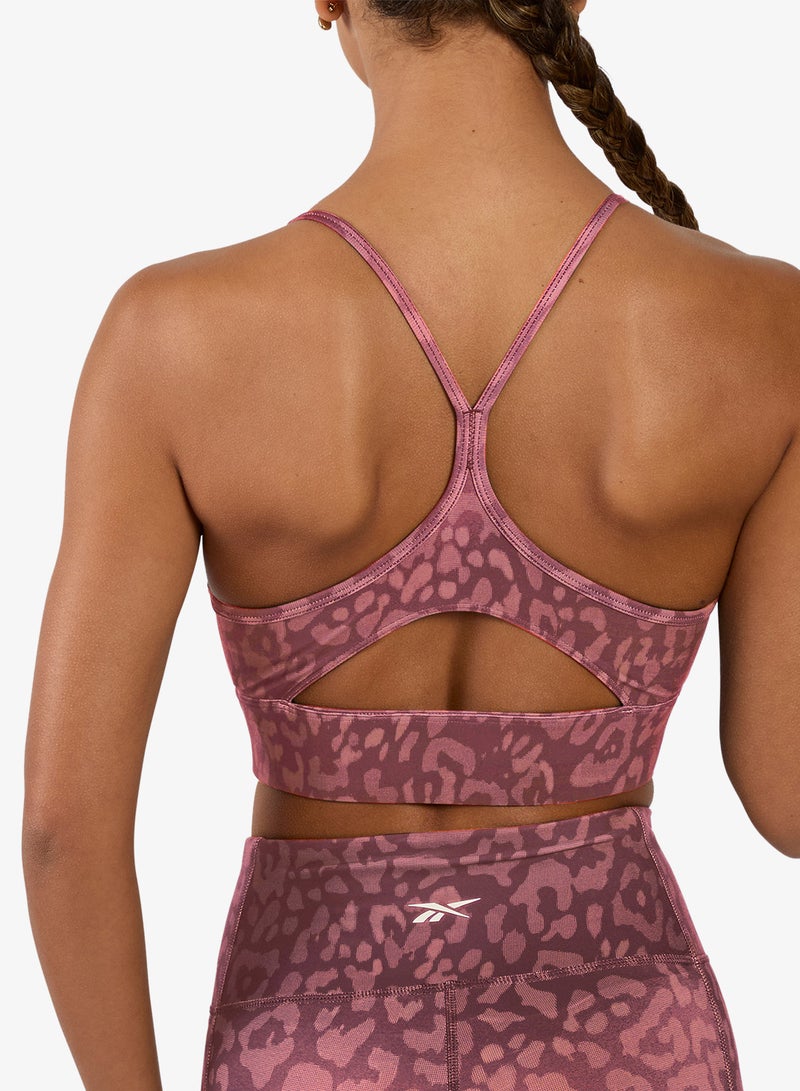 Reebok Id Train Printed Tri-Back Bra - Image 2