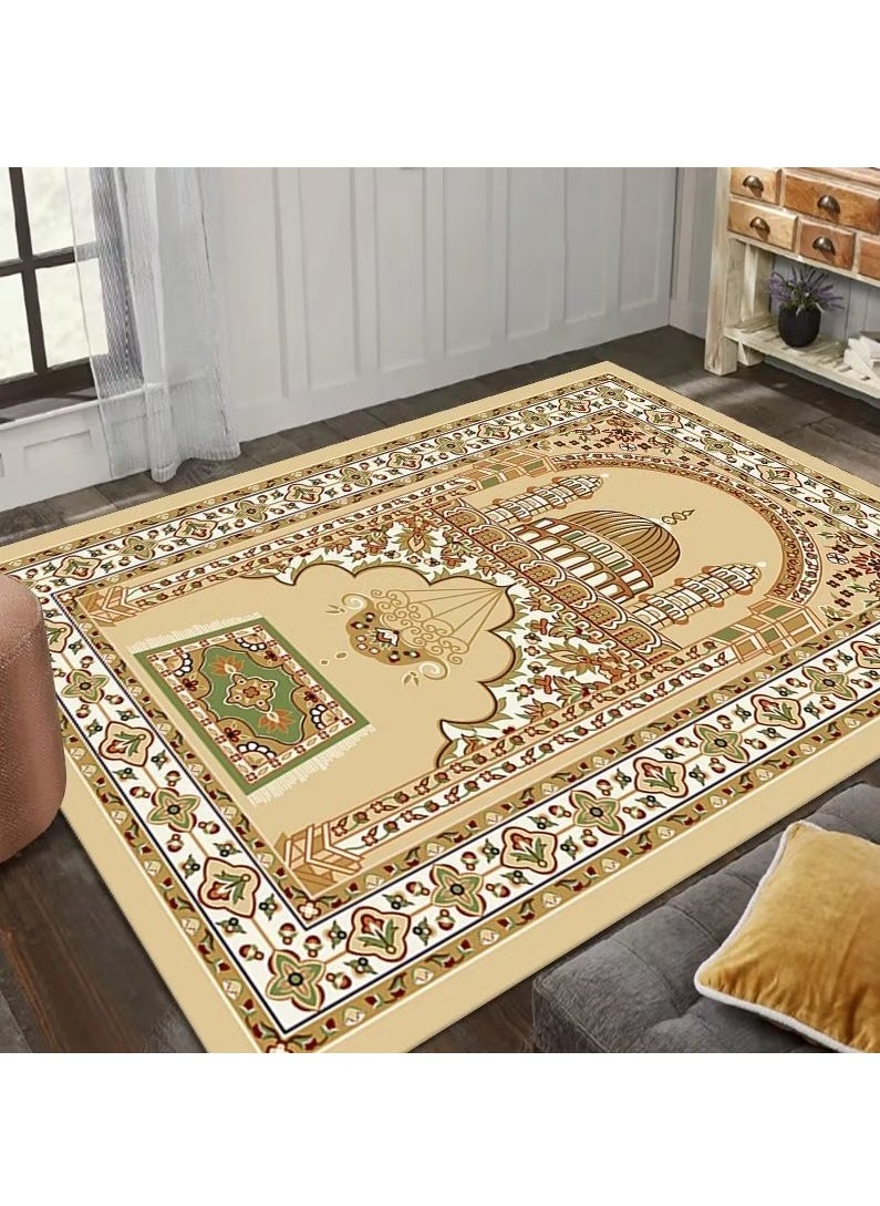 LESTER - LESTER Soft Skin ,Machine Washable Prayer Rug ,Large Size 70*110 Gift box - Image 1
