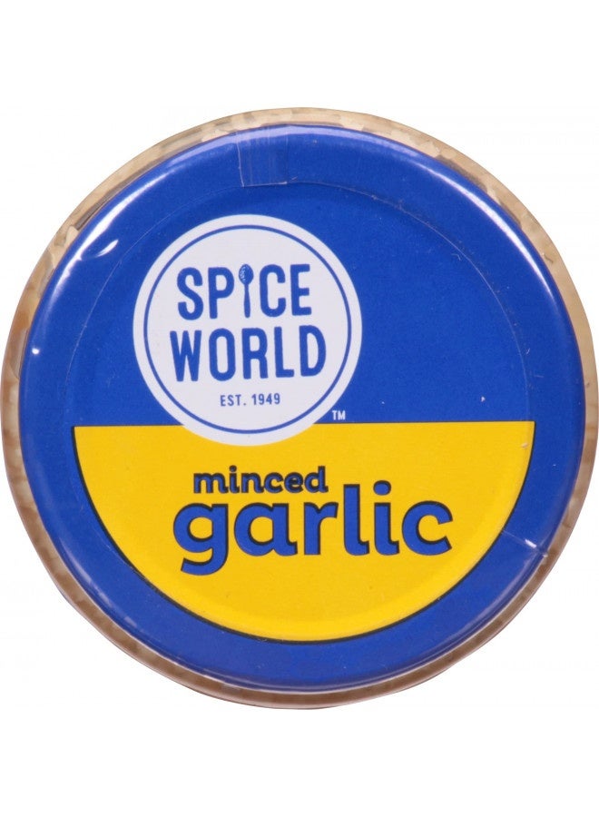 Spice World Minced Garlic, 4.5 Oz - Image 1