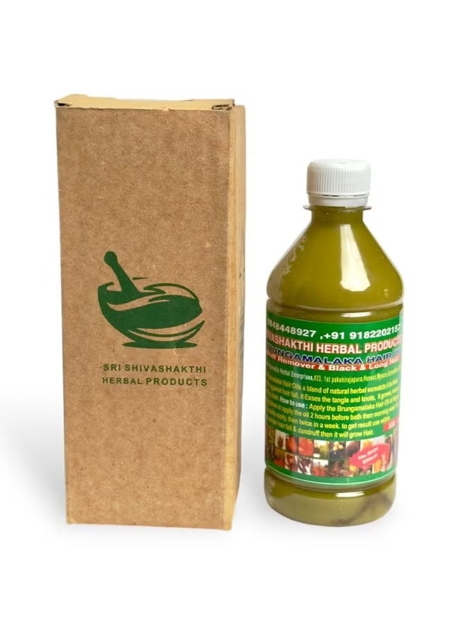 شيفا زيت 108 عشبة هندية لتطويل الشعر، حجم الزجاجة 500 مل - Image 1