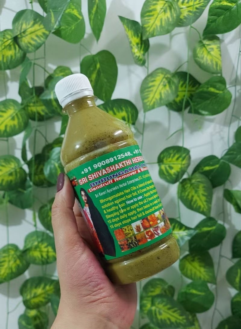 شيفا زيت 108 عشبة هندية لتطويل الشعر، حجم الزجاجة 500 مل - Image 4