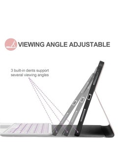 General English Keyboard Case for Samsung Galaxy Tab S8 Ultra 14.6 with Trackpad Magnetic Detachable Wireless Bluetooth Keyboard Case  - Image 2