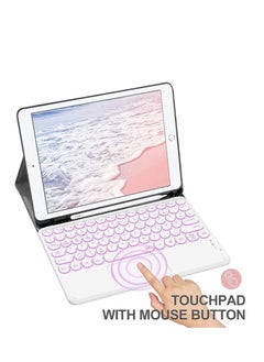 General English Keyboard Case for Samsung Galaxy Tab S8 Ultra 14.6 with Trackpad Magnetic Detachable Wireless Bluetooth Keyboard Case  - Image 3