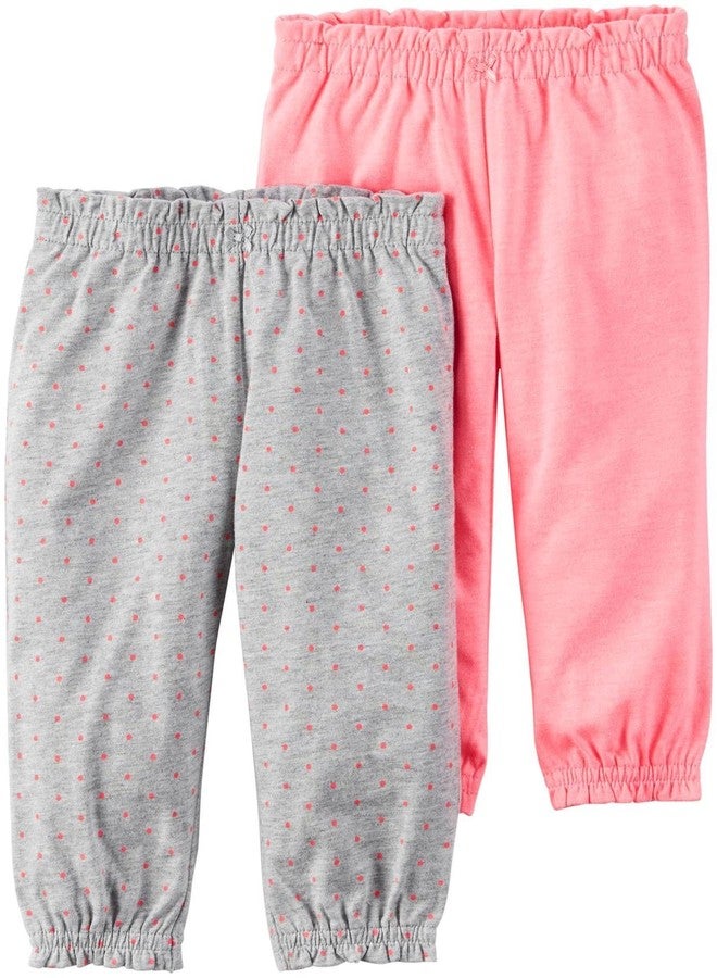 Carter's Baby Girls Bottoms 126g549, Heather, 18 Months Baby - Image 1