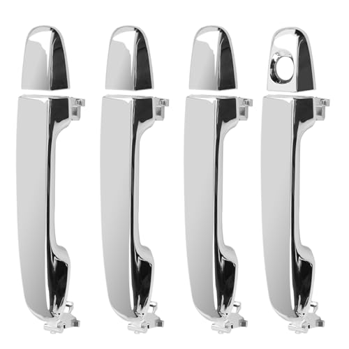 Gledewen Chrome Exterior Door Handle Set Compatible with 20122017 Toyota Camry 4 PCS Front Rear Left Right Handle - Image 3