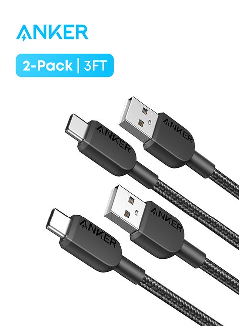 USB C Cable [2 pack, 3ft] 310 USB A to USB C Charger Cable, USB A to Type C Charger Cable Fast Charging for iPhone 17/16 Series, MacBook Pro/Air, Samsung, Huawei, Xiaomi, Vivo, Oppo(USB 2.0)