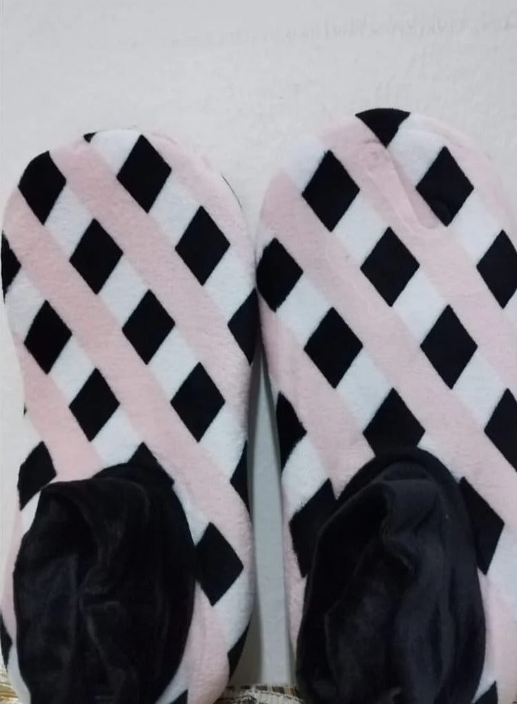 A pair of winter socks in several colors