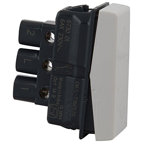 Legrand Myrius Legrand 6A 2-Way Switch WH 673001 - Image 2