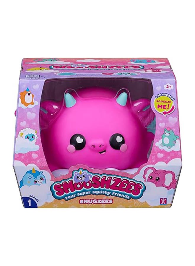 Smooshzees 6.8"Snugzees Dragon (Dinky) - Image 1