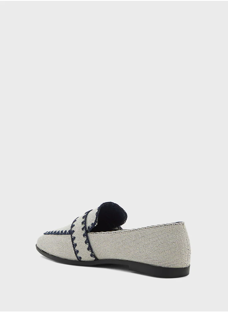 ELLA Stitch Detail Moccassin