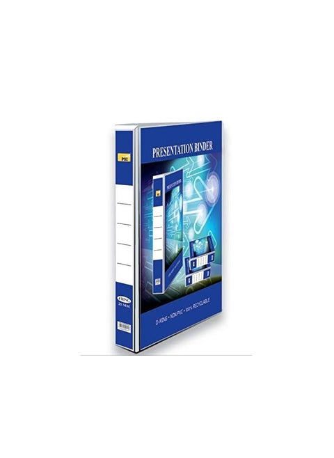 Presentation 2 Ring Binder A4, D Type, 25 mm