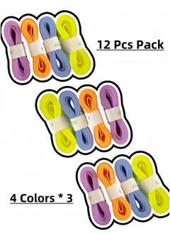 Tacky, 4 Colors, Blue, Orange, Yellow, & Purple, 12 Pcs