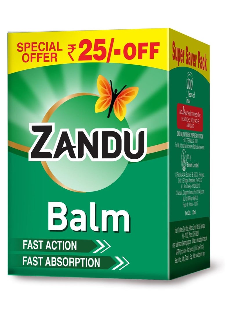zandu balm 25 ml