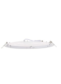 ESNCO 20W Warm white 3000K LED Power Saving 8.66 inch Aluminium Recessed Round Panel Ceiling Light 1450LM AC165-265V 50-60HZ IP40(hole/cutting size Φ 20.5-21.5cm)  - Image 2