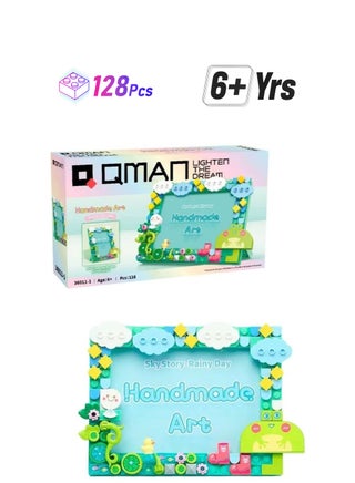 Qman Rainy Day Photo Frame Building Blocks (128 PCS) - pzsku/ZC660F1D1BC006BAD891CZ/45/1749118457/fe94958a-ad20-47db-8f67-42638bd658c2