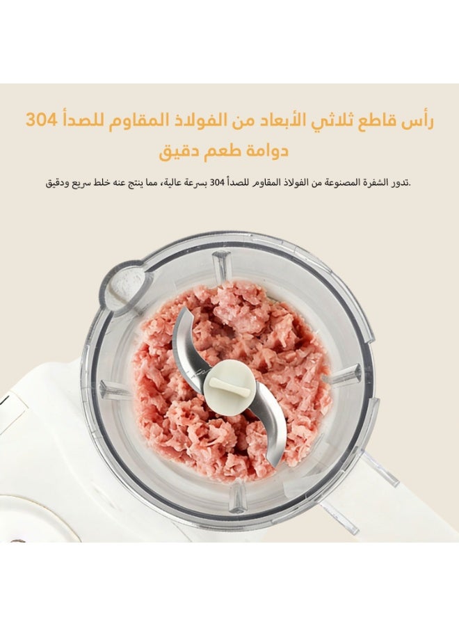 MaBaby Baby Food Maker 10-in-1 Steamer Blender, Auto Self-Clean Baby Food Processor with 45℃ Bottle Warmer & Sanitizer Function, 360° Even Steam Cook, 304 Stainless Steel Blades, Touch Screen Control, BPA-Free Glass Bowl Puree Machine for 4+ Months Infants, Baby Shower Registry Must Have - Image 5