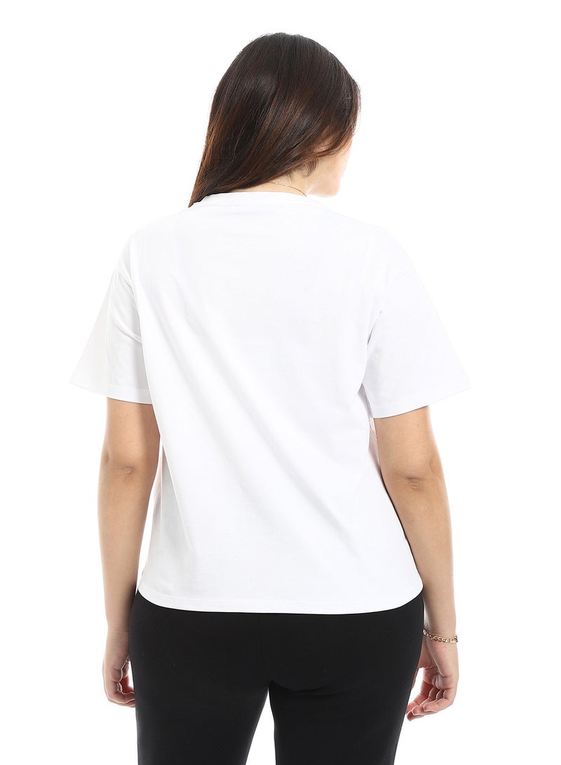 Coctail T-shirt-white-2704  - Image 3