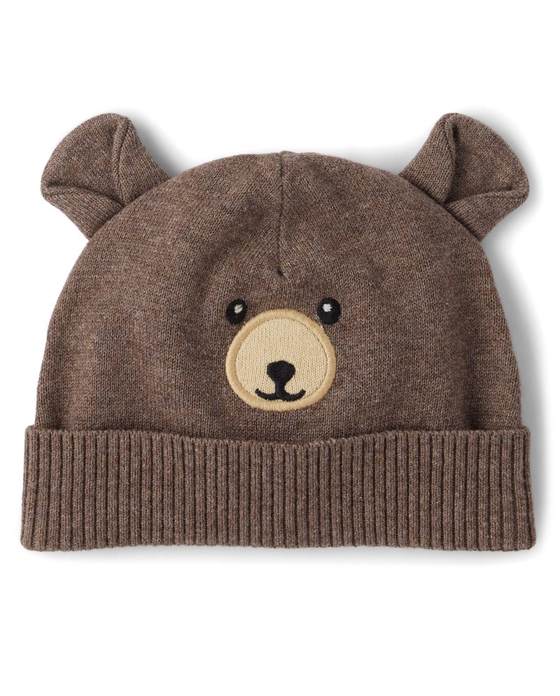Gymboree,Unisex Kids,Take Me Home 100% Cotton Newborn Outfit,Dk Hazelnut Baby Bear,3 Months,6 Months - Image 3