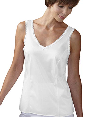 Velrose Comfort Strap Camisole, White, 32 - Image 2