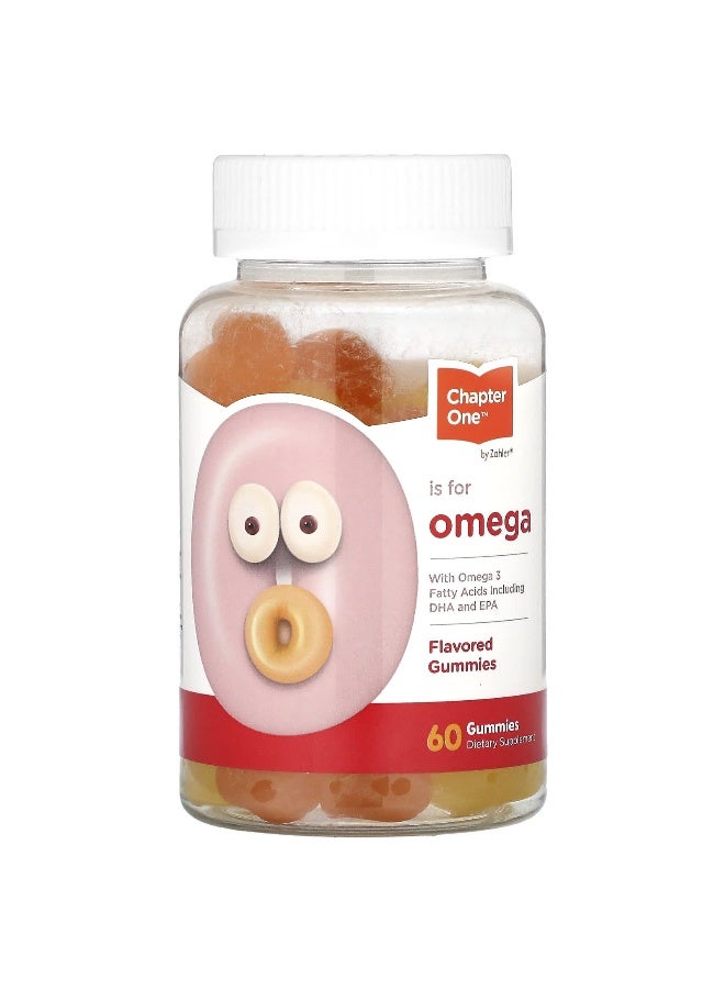 Chapter One Chapter One, Omega 3, Flavored Gummies, 60 Gummies  - Image 1