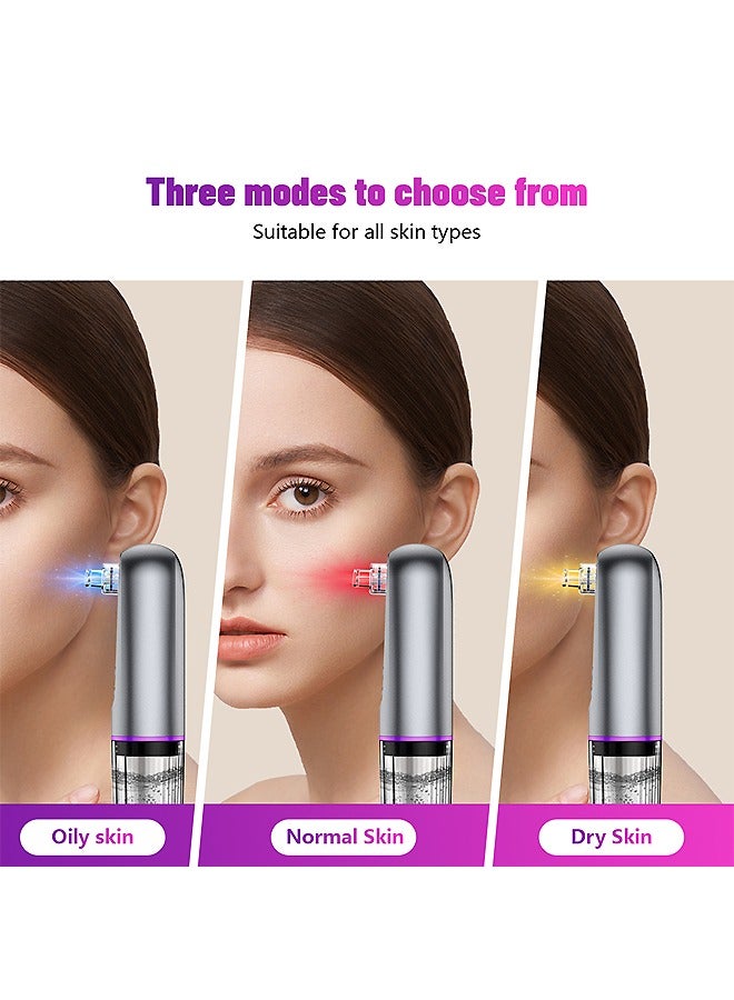 بيوند Blackhead Remover Pore Vacuum, Skin Rejuvenation LED Beauty Device, Blackhead Remover Vacuum Cleaning Instrument - Image 4