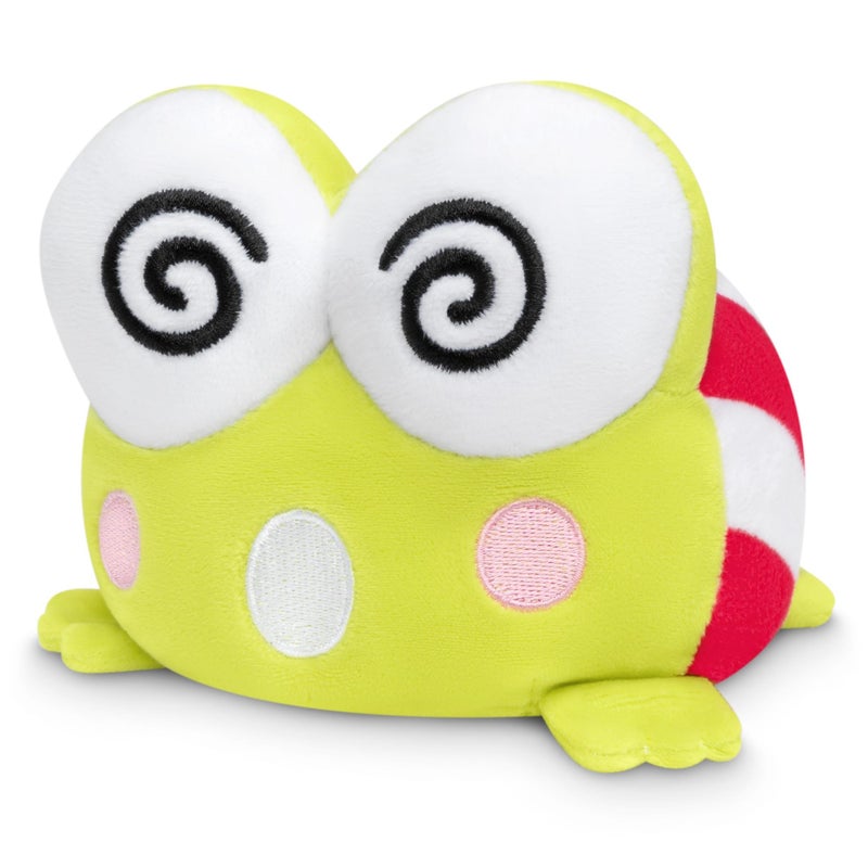 TeeTurtle - The Officially Licensed Original Sanrio Reversible Plushie - Keroppi - Cute Sensory Fidget Stuffed Animals That Show Your Mood - Image 2