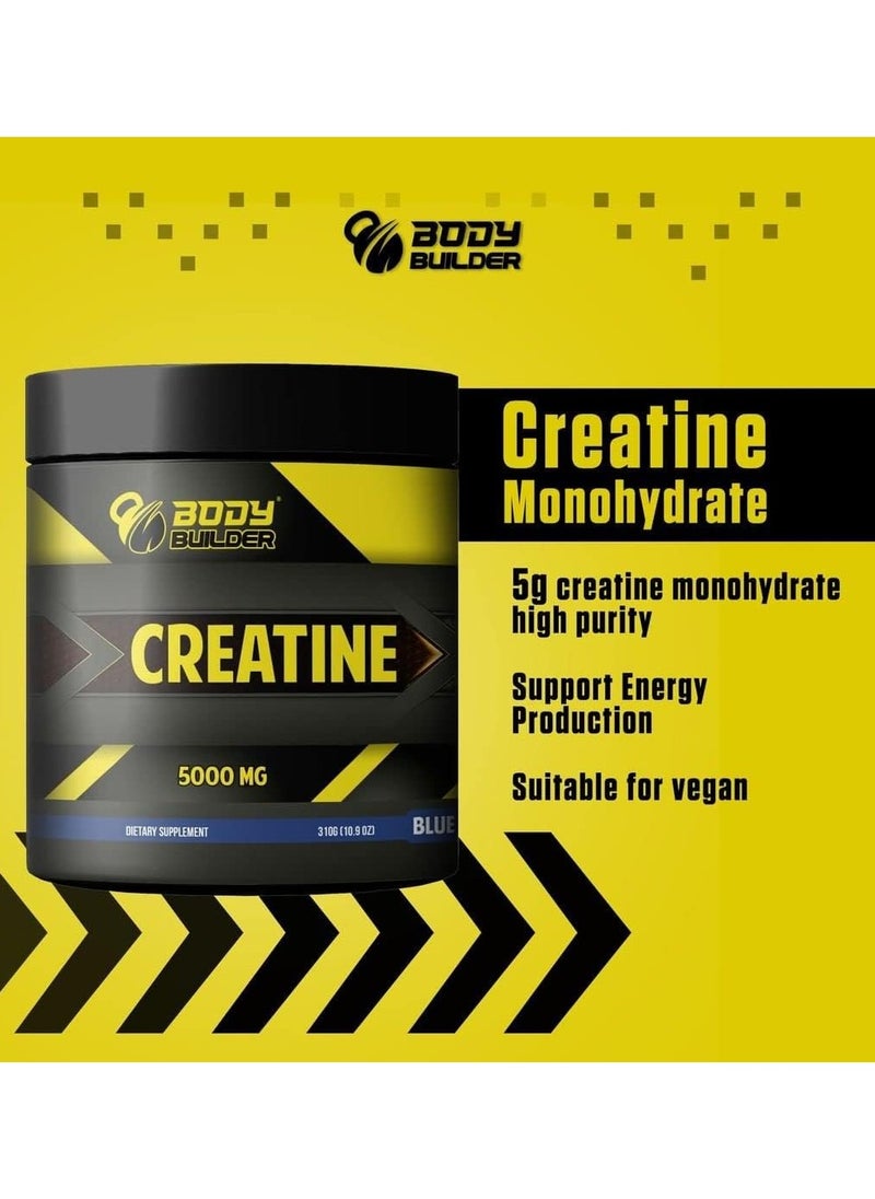 Body Builder - Creatine 5000mg Mojito Flavor 50 Servings 300g - Image 1