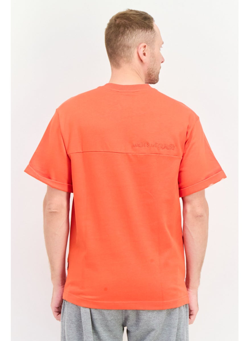 Puma x Select Men Sportswear Fit Short Sleeves Outdoor MMQ T-Shirt, Red  - Image 3
