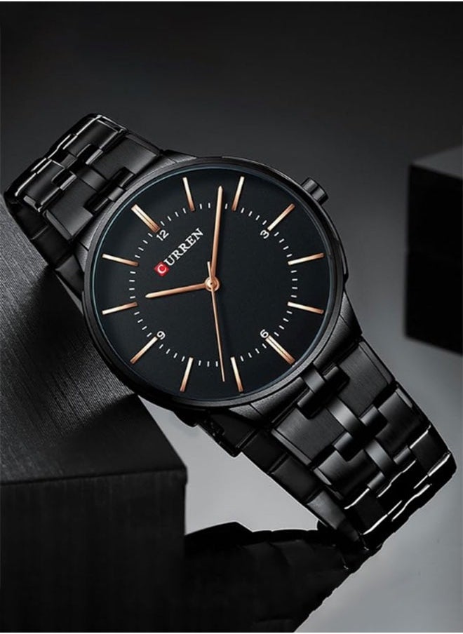 CURREN Quartz Man Wristwatch Round Dial Waterproof  - Image 4