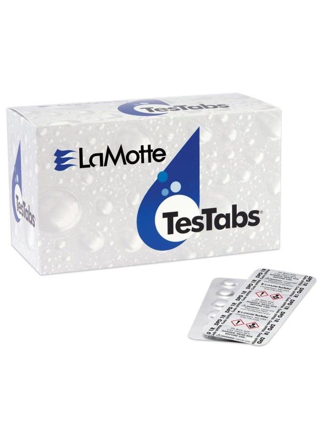 LaMotte 6999A-M DPD TesTabs Chlorine DPD #1 RAPID Reagent Tablet, Blister Style (Case of 1000) - Image 1