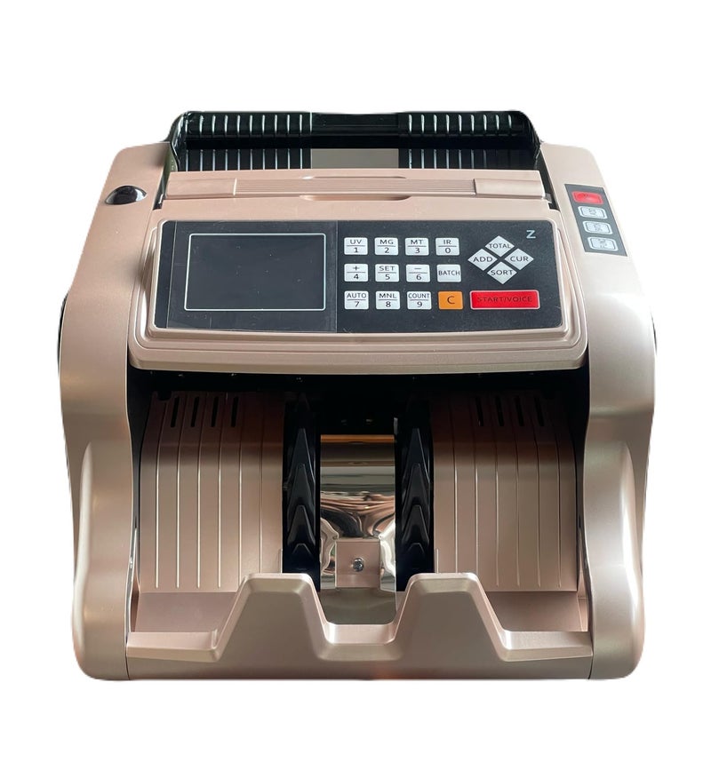 swaggers Best Note Counting Machine with MG, UV, IR Fake Note Detection Updated with All New and Old Indian Currency - Image 1
