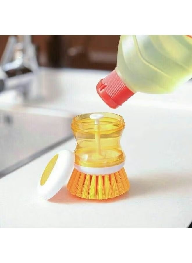 فرشاة تنظيف مع موزع الصابون - Image 2
