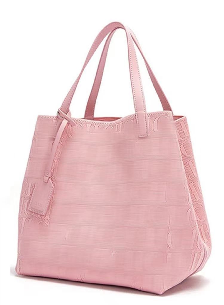 Chchmu CHCH New Fashionable Design Women's Large-capacity Tote Bag Pink - Image 1