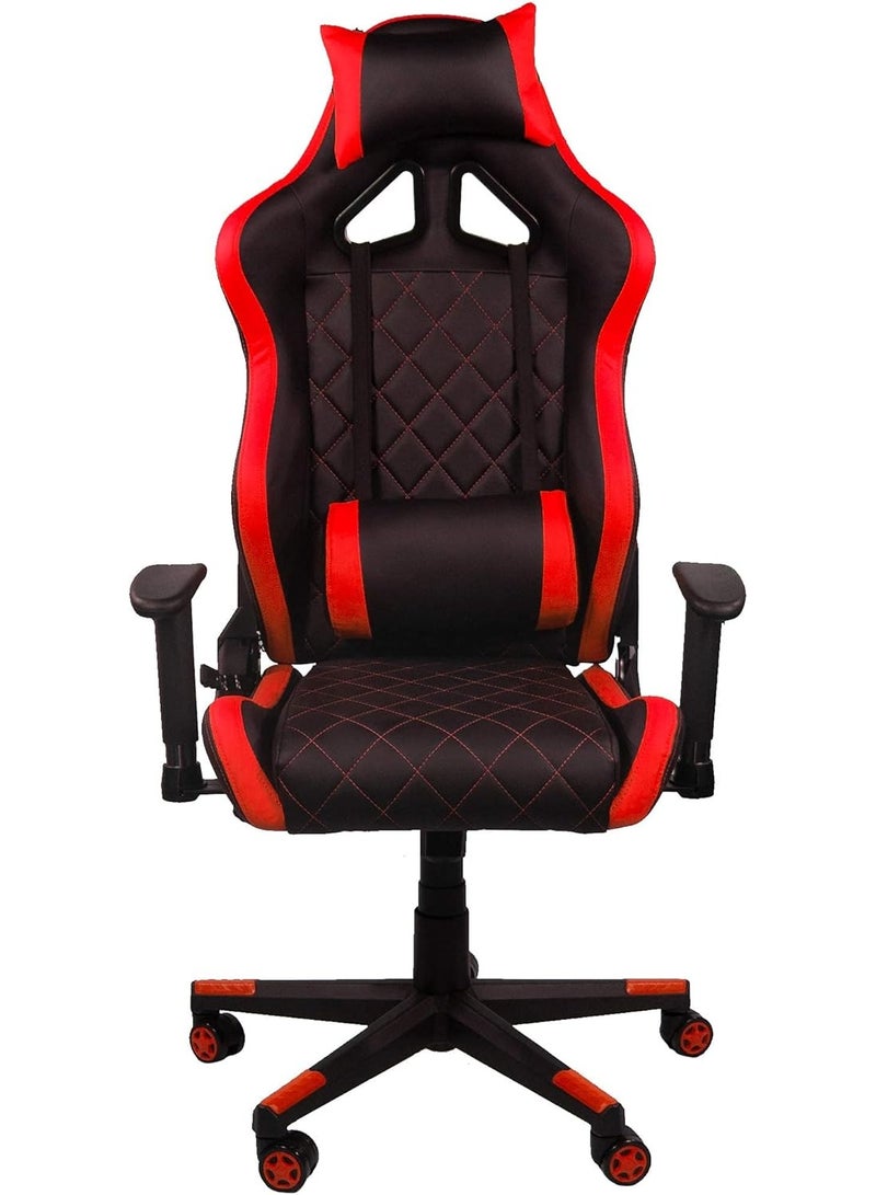 Ergonomic Gaming Chair with Reclining Backrest and 360° Swivel, Adjustable Computer Chair for Home Office and Gaming, Supports Up to 110 kg - Image 3