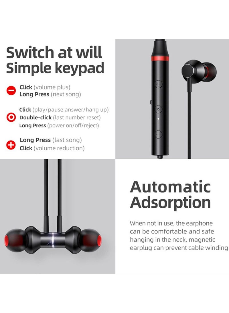 سماعات بلوتوث لاسلكية HE05 سماعة رأس رياضية للجري - Image 2