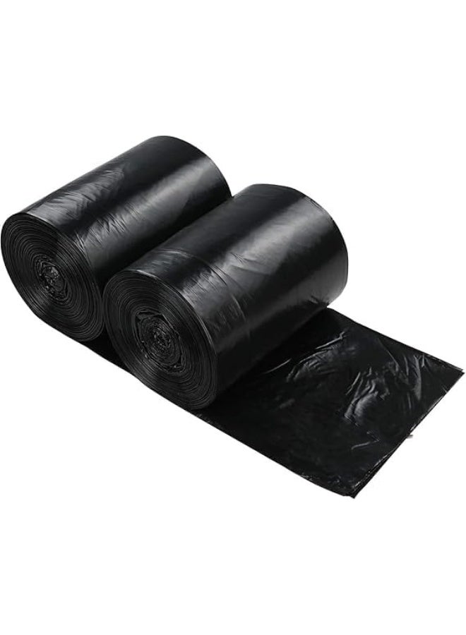 [Pack 120pcs] Garbage Bags, Big Strong Bin Bags (10 Gallon), Disposable Junk/Trash/Rubbish Bags, Bio-Degradable Heavy Duty Waste/Dust Bin Liners for Kitchen, Home & Office - Image 2