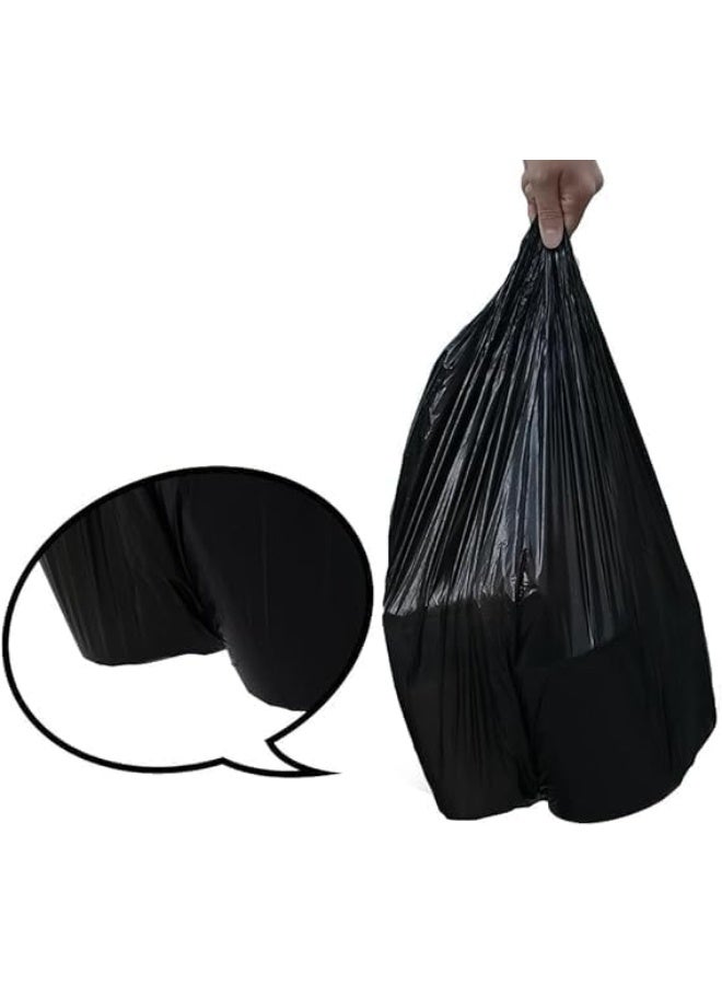 [Pack 120pcs] Garbage Bags, Big Strong Bin Bags (10 Gallon), Disposable Junk/Trash/Rubbish Bags, Bio-Degradable Heavy Duty Waste/Dust Bin Liners for Kitchen, Home & Office - Image 3