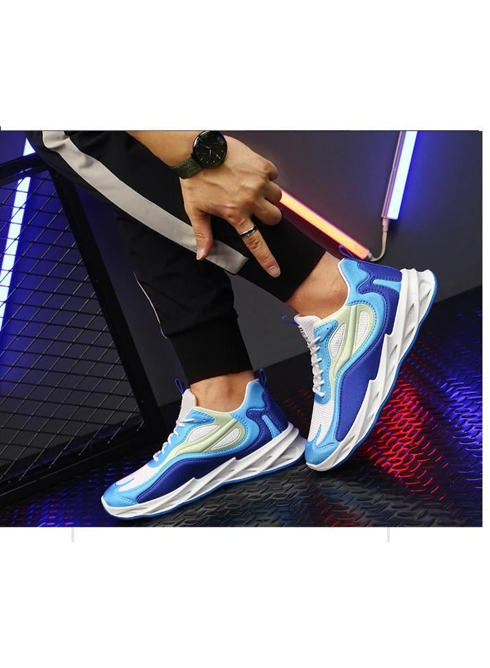 NIBEMINENT Summer Men's Cloth Shoes Breathable Thick-soled Casual Shoes Men's Korean Fashion Sports Shoes - Image 3