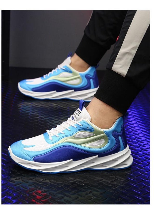 NIBEMINENT Summer Men's Cloth Shoes Breathable Thick-soled Casual Shoes Men's Korean Fashion Sports Shoes - Image 4