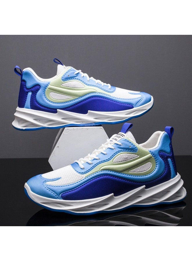 NIBEMINENT Summer Men's Cloth Shoes Breathable Thick-soled Casual Shoes Men's Korean Fashion Sports Shoes - Image 2